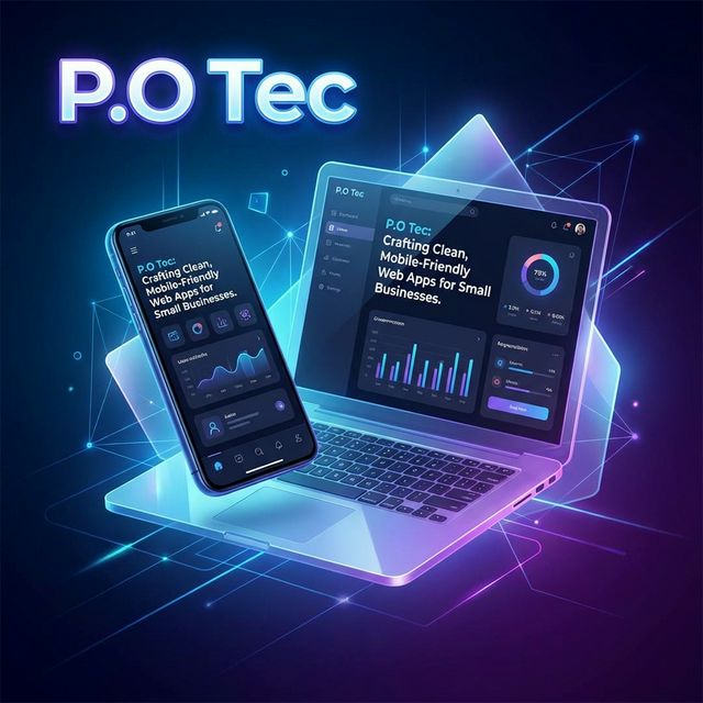 P.O TEC DIGITAL SOLUTIONS Modern Web Apps
