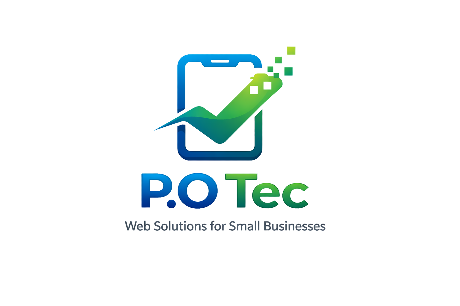 P.O TEC DIGITAL SOLUTIONS Logo